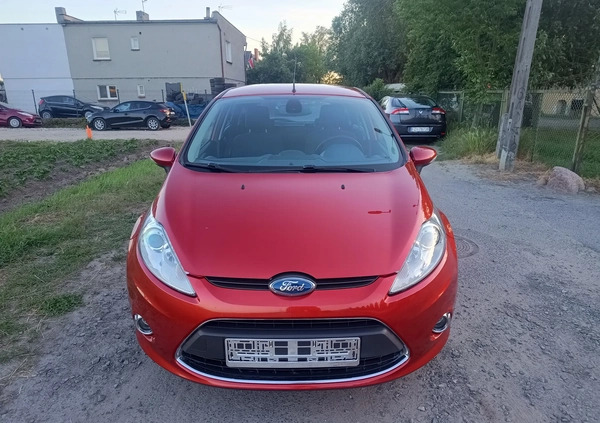 Ford Fiesta cena 18990 przebieg: 125200, rok produkcji 2009 z Sulechów małe 211